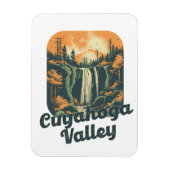 クヤホガバレー旅行写真 マグネット (縦)