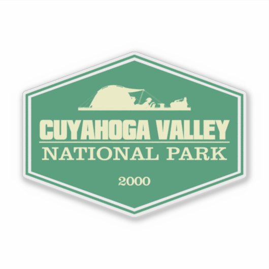 クヤホガバレーNP 3 シール (正面)