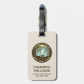 クヤホガ国立公園 ラゲッジタグ (裏面縦)