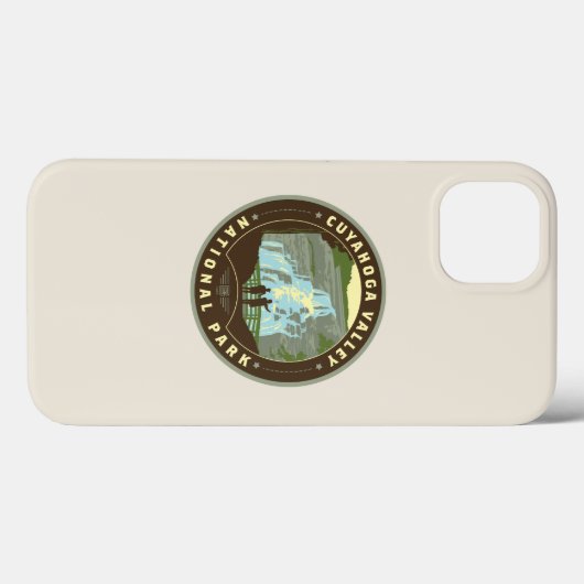 クヤホガ国立公園 Case-Mate iPhoneケース (裏面 (横))