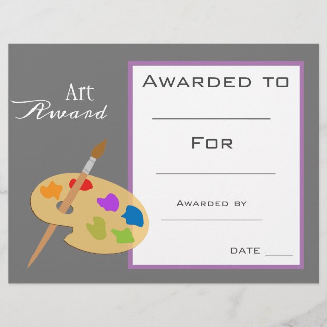 クラアート絵を描賞・絵筆 (正面)