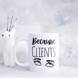 クライアントおもしろいが コーヒーマグカップ