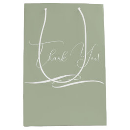 クライアントのギフト感謝バッグとカスタムロゴ ミディアムペーパーバッグ