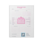 クライアントのコンサルティングシート – Tear-遠くに Notepad ノートパッド (回転)