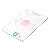 クライアントのコンサルティングシート – Tear-遠くに Notepad ノートパッド (アングル)