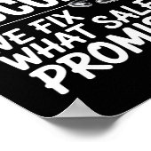 クライアントの成功 – デルはセールスの約束を修正 ポスター (角)