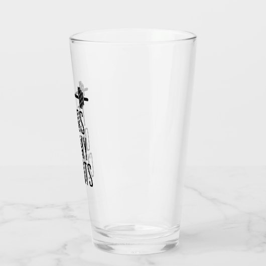 クライアントの涙のパーソナルトレーナーギフトの汚れ タンブラーグラス (左)