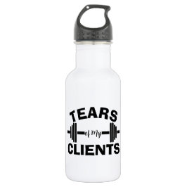 クライアントの涙のパーソナルトレーナープレゼント ウォーターボトル
