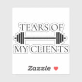 クライアントの涙タンブラー断熱マグカップ シール (シート)