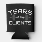 クライアントの涙パーソナルトレーナーギフトカッコいい缶 缶クーラー (裏面)