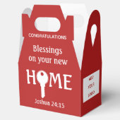 クライアントへの不動産仲介業者新しいホーム終了ギフト フェイバーボックス (オープン)