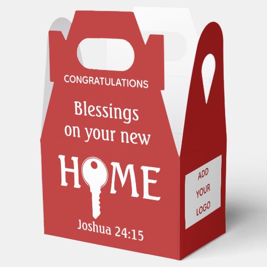 クライアントへの不動産仲介業者新しいホーム終了ギフト フェイバーボックス (オープン)