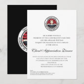 クライアント感謝イベント 招待状 (正面/裏面)