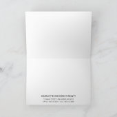 クライアント新しいホームサンキューカード サンキューカード (内部)