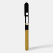 クライエレガントキング王室の金ゴールドブラッククラウン4b Case-Mate iPhoneケース (裏面 / 左)