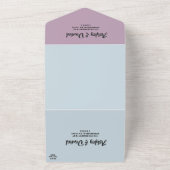 クライエレガントグ華美ラムクラシックフォーマル結婚ズ オールインワン招待状 (外側)