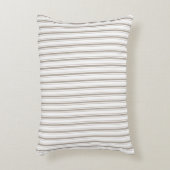 クライエレガントベ素朴イフランスのゲチクストライプグ アクセントクッション (正面(垂直))