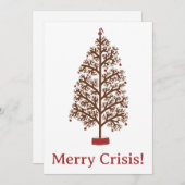 クライシスメリープレオーナークリスマスツリー シーズンカード (正面/裏面)