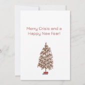 クライシスメリープレオーナークリスマスツリー シーズンカード (裏面)