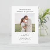 クライシンプルズ2フォト結婚ズ 招待状 (スタンド正面)