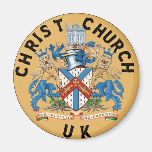 クライストチャーチジャンボリーマグネットNo.1 マグネット (正面)