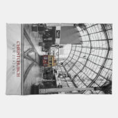 クライストチャーチニュージーランドの市街電車のふきん キッチンタオル (横)