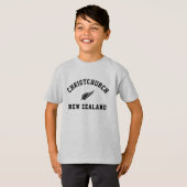 クライストチャーチ ニュージーランド Tシャツ (正面フル)
