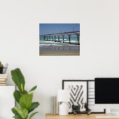 クライストチャーチ ニューブライトン桟橋 ポスター (ホームオフィス)