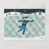 クライストメリーマスタイムスケーター シーズンポストカード (正面)