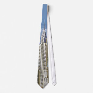 クライスラの建物のタイ ネクタイ