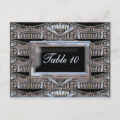 クライスラーのテーブル番号カード ポストカード (裏面)