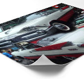 クライスラークラシックヴィンテージ車 ポスター (角)