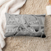 クライスラーニューヨーカーのダッシュボードホイールスケッチクッション ランバークッション (ブランケット)