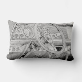 クライスラーニューヨーカーのダッシュボードホイールスケッチクッション ランバークッション