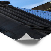 クライスラー建物の上部、裸木 ポスター (角)