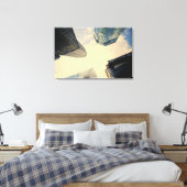 クライスラー建物の低角度 キャンバスプリント (インサイチュ (寝室))