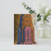 クライスラー建物トップクローズアップ#1 ポストカード (スタンド正面)