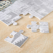 クライスラー建物ニューヨークシティ ジグソーパズル (側面)