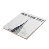 クライスラー建物ニューヨークシティ タイル (側面)