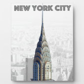 クライスラー建物ニューヨークシティ フォトプラーク (正面)