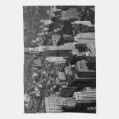 クライスラー建物ニューヨークマンハッタン キッチンタオル (縦)