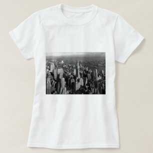 クライスラー建物ニューヨークマンハッタン Tシャツ
