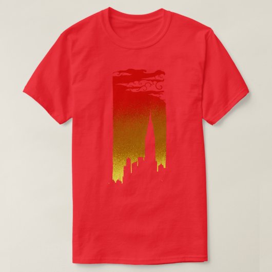 クライスラー建物2 Tシャツ (デザイン正面)