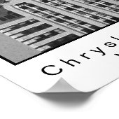 クライスラー建物/ニューヨーク ポスター (角)
