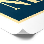 クライスラー建物(赤白青) ポスター (角)