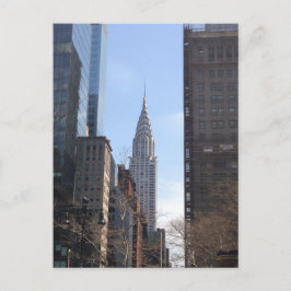 クライスラー建物NYCニューヨーク市建築 ポストカード