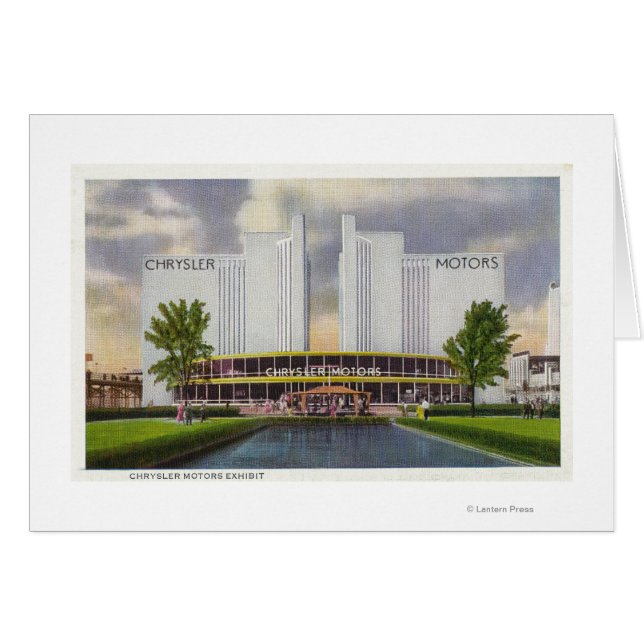 クライスラー・モーターズ展1934年ワールドフェア (正面横)