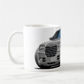 クライスラ300の銀製車 コーヒーマグカップ (左)