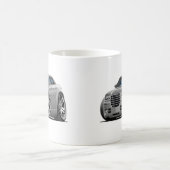 クライスラ300の銀製車 コーヒーマグカップ (中央)