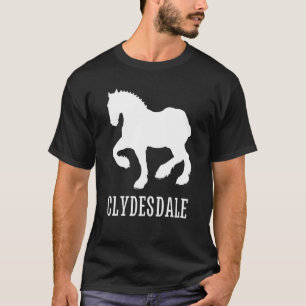 クライズデール クライズデール 騎手 巨大 足 馬 4 Tシャツ